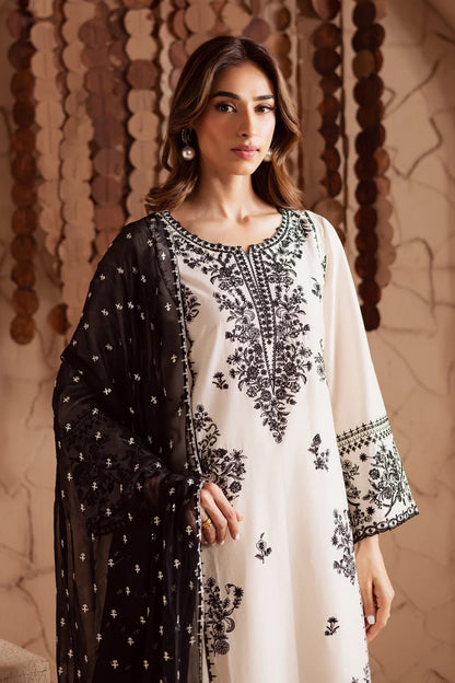 3 Piece Festive Embroidered Dress