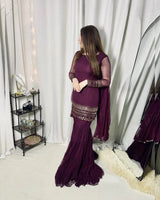 Women 3 Pcs Sharara Dress