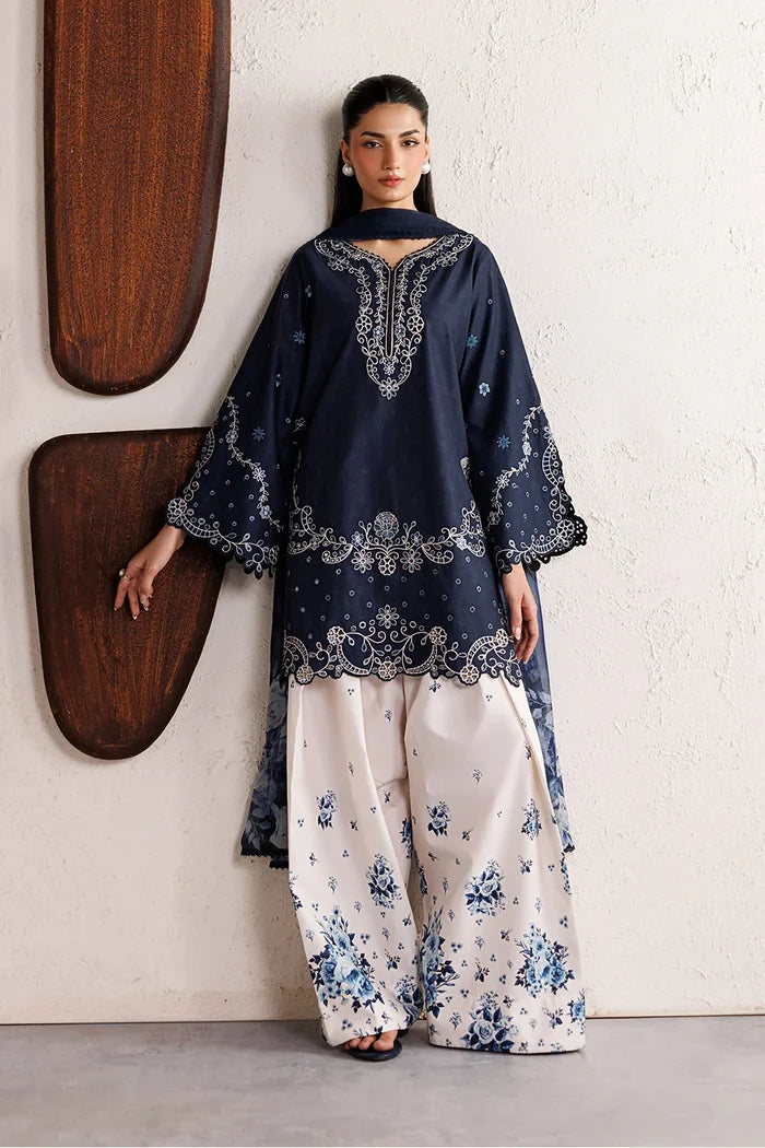 Women Embroidered 3pc Dress