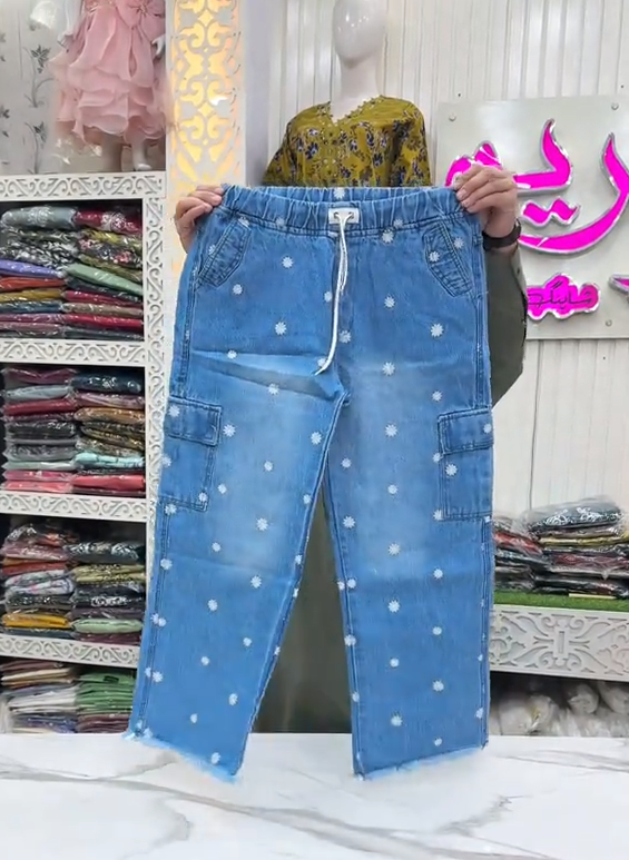 Women Denim Jacket With Kurti And Jeans